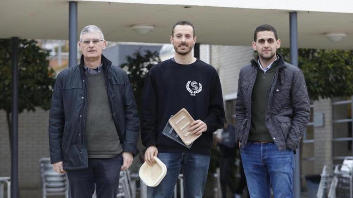 D’esquerra a dreta: Jaume Planella, Genís Bayés i Marc Delgado - Foto: Aniol Resclosa