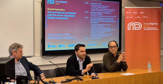 Èxit de la jornada “Com innovar amb l’ús de les Tecnologies Digitals Avançades” a Girona