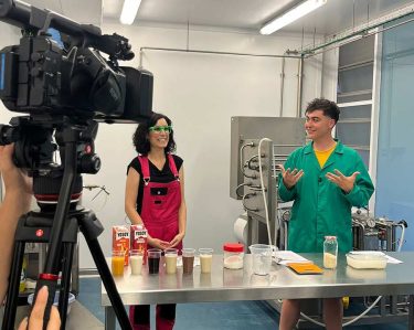 Gravació programa STEM en acció
