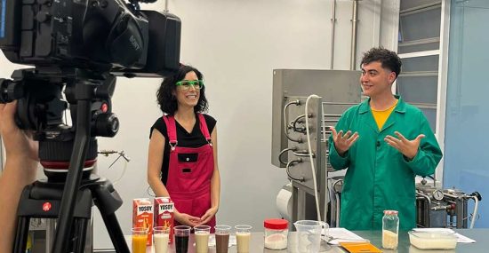Gravació programa STEM en acció