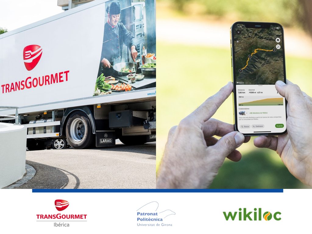 Transgourmet i Wikiloc, nous patrons del Patronat EPS
