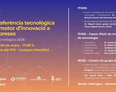 Jornada Tecnològica Patronat Politècnica UdG