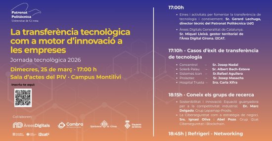 Jornada Tecnològica Patronat Politècnica UdG